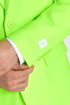 OppoSuits Neon Lucky Lime|Heren Vrijgezellenfeest Pakken|Trouwpakken