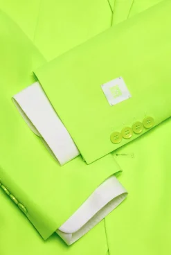 OppoSuits Neon Lucky Lime|Heren Vrijgezellenfeest Pakken|Trouwpakken