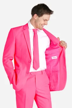 OppoSuits Neon Pink Power|Heren Vrijgezellenfeest Pakken|Pride Pakken