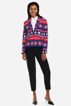 OppoSuits Nordic Noelle|DAMES Kerstblazers