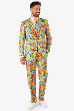 OppoSuits Pokémon|Heren Halloweenpakken|Vrijgezellenfeest Pakken