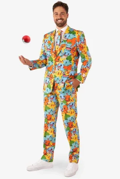 OppoSuits Pokémon|Heren Halloweenpakken|Vrijgezellenfeest Pakken