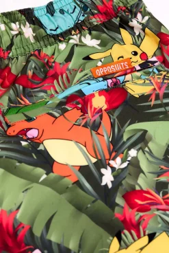 OppoSuits Pokémon Tropical Forest|Heren Zwembroeken