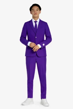 OppoSuits Purple Prince| Effen Gekleurde Pakken