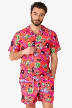 OppoSuits Rick & Morty™ Surreal|Heren Zomer Sets