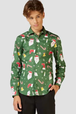 OppoSuits Santaboss| Casual Overhemden|Kerst Overhemden