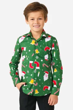 OppoSuits Santaboss| Casual Overhemden|Kerst Overhemden