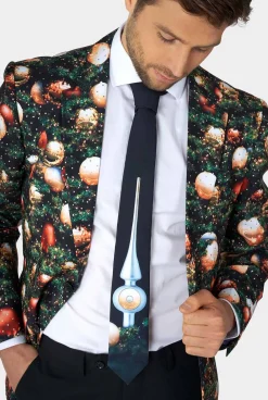 OppoSuits Shine Pine|Heren Kerstpakken