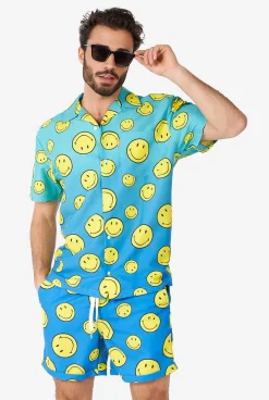 OppoSuits Smiley® Summer Fade|Heren Zomer Sets