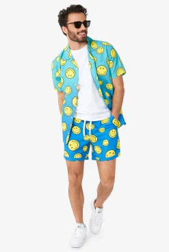 OppoSuits Smiley® Summer Fade|Heren Zomer Sets