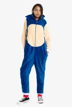 OppoSuits Sonic the Hedgehog™|DAMES Karakter Onesies|Effen Gekleurde Onesies