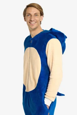 OppoSuits Sonic the Hedgehog™|DAMES Karakter Onesies|Effen Gekleurde Onesies