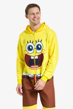 OppoSuits SpongeBob™|DAMES Karakter Onesies|Effen Gekleurde Onesies