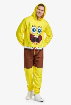 OppoSuits SpongeBob™|DAMES Karakter Onesies|Effen Gekleurde Onesies