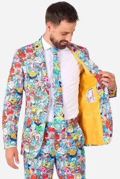 OppoSuits SpongeBob™ Frenzy|Heren Halloweenpakken|Trouwpakken