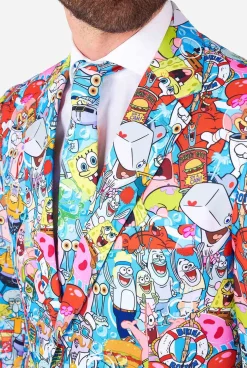 OppoSuits SpongeBob™ Frenzy|Heren Halloweenpakken|Trouwpakken