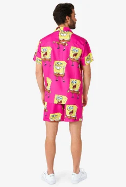 OppoSuits SpongeBob™ Pink|Heren Zomer Sets