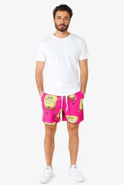 OppoSuits SpongeBob™ Pink|Heren Zomer Sets
