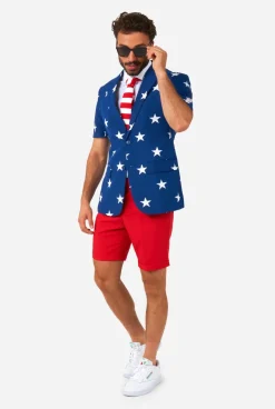 OppoSuits Stars and Stripes|Heren Zomer Pakken|Zomer Pakken