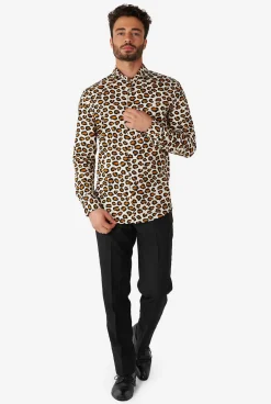 OppoSuits The Jag|Heren Halloween Overhemden|Casual Overhemden