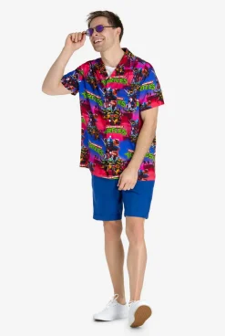 OppoSuits TMNT™ Dude!|Heren Zomer Overhemden|Hawaii Shirts