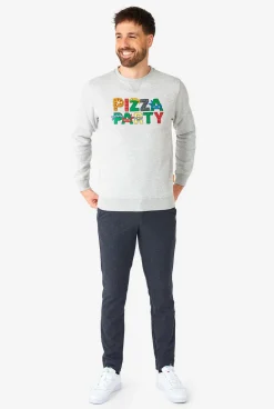 OppoSuits TMNT™ Pizza Party|Heren Carnavals Sweaters