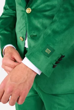 OppoSuits Velvet Verdant|Heren Examen Smokings|Kerst Smokings