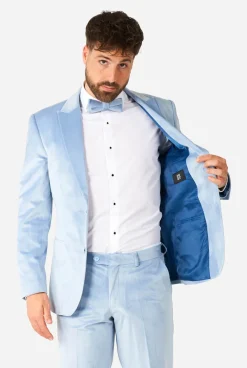 OppoSuits Vintage Blue Velvet|Heren Kerst Smokings