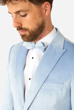 OppoSuits Vintage Blue Velvet|Heren Kerst Smokings
