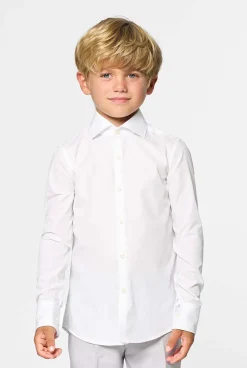 OppoSuits White Knight| Effen Gekleurde Overhemden