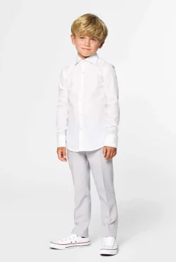 OppoSuits White Knight| Effen Gekleurde Overhemden