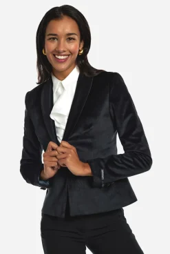 OppoSuits Womens Dinner Jacket - Black|DAMES Dinner Jackets|Kerstblazers