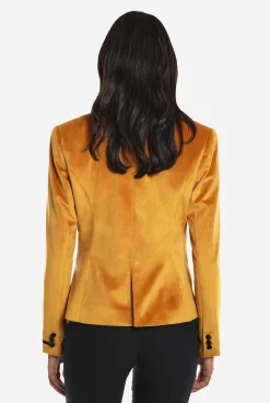 OppoSuits Womens Dinner Jacket - Gold|DAMES Kerstblazers|Dinner Jackets