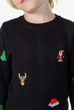 OppoSuits X-Mas Icons - Black| Sweaters