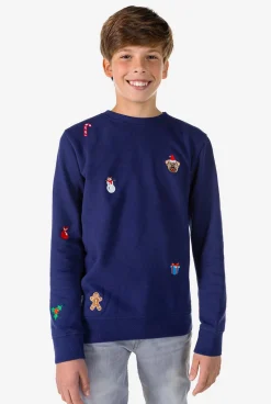 OppoSuits X-Mas Icons - Navy| Sweaters