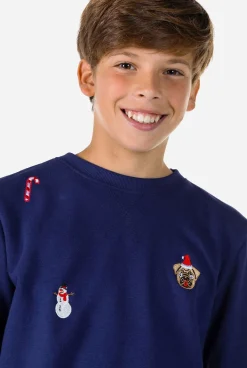 OppoSuits X-Mas Icons - Navy| Sweaters