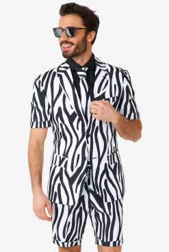 OppoSuits Zazzy Zebra|Heren Zomer Pakken|Zomer Pakken